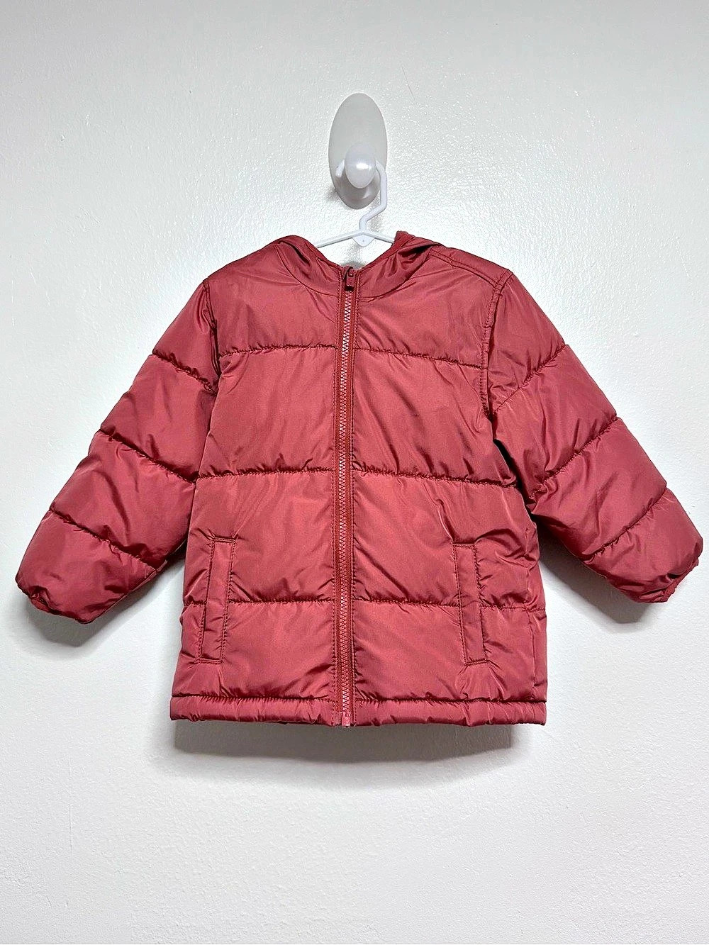 Old Navy Hooded Puffer Jacket Girls 4T